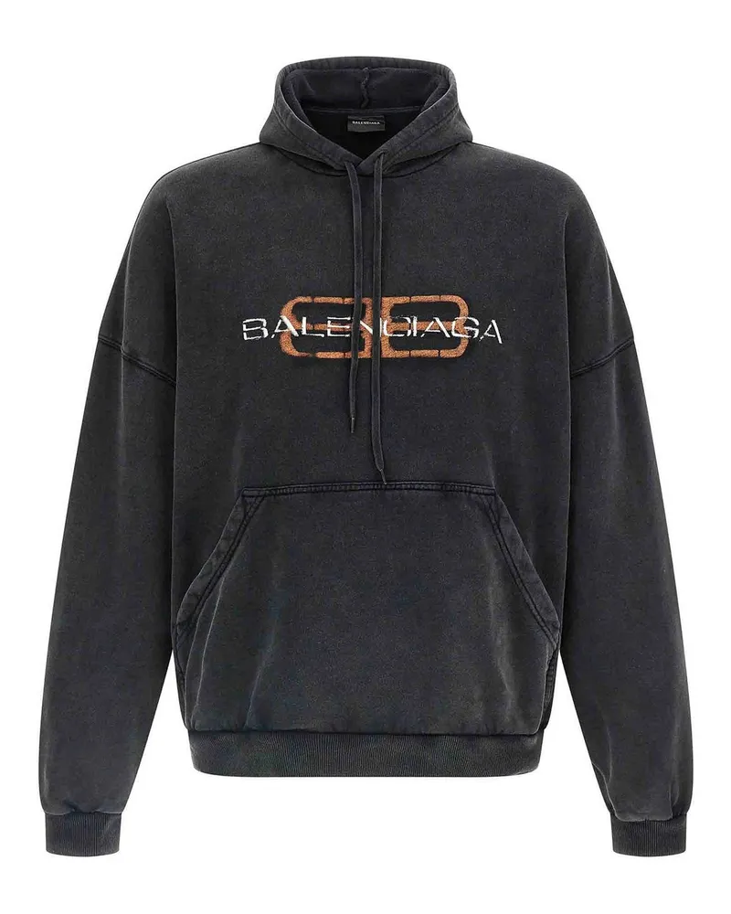 Balenciaga Sweatshirt - Schwarz Schwarz