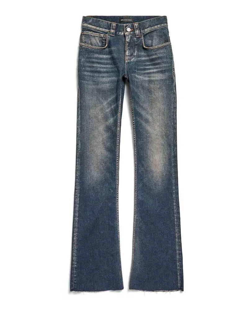 Balenciaga Bootcut Jeans - Dunkelblau Dunkelblau