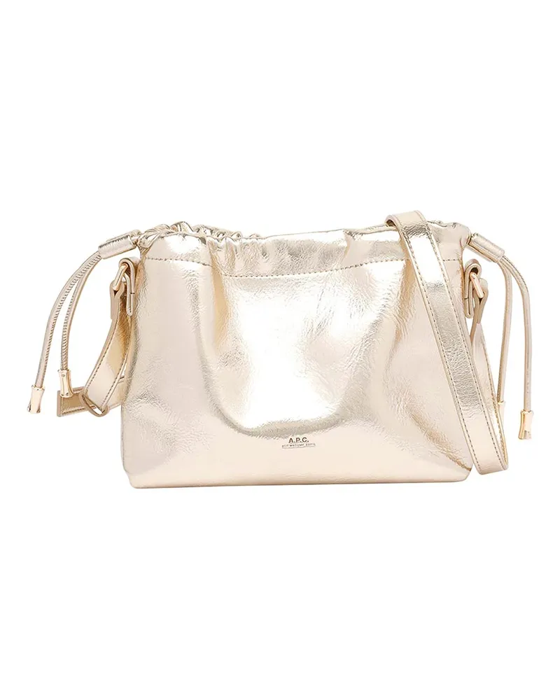 A.P.C. A. P.C. Schultertasche - Gold Gold