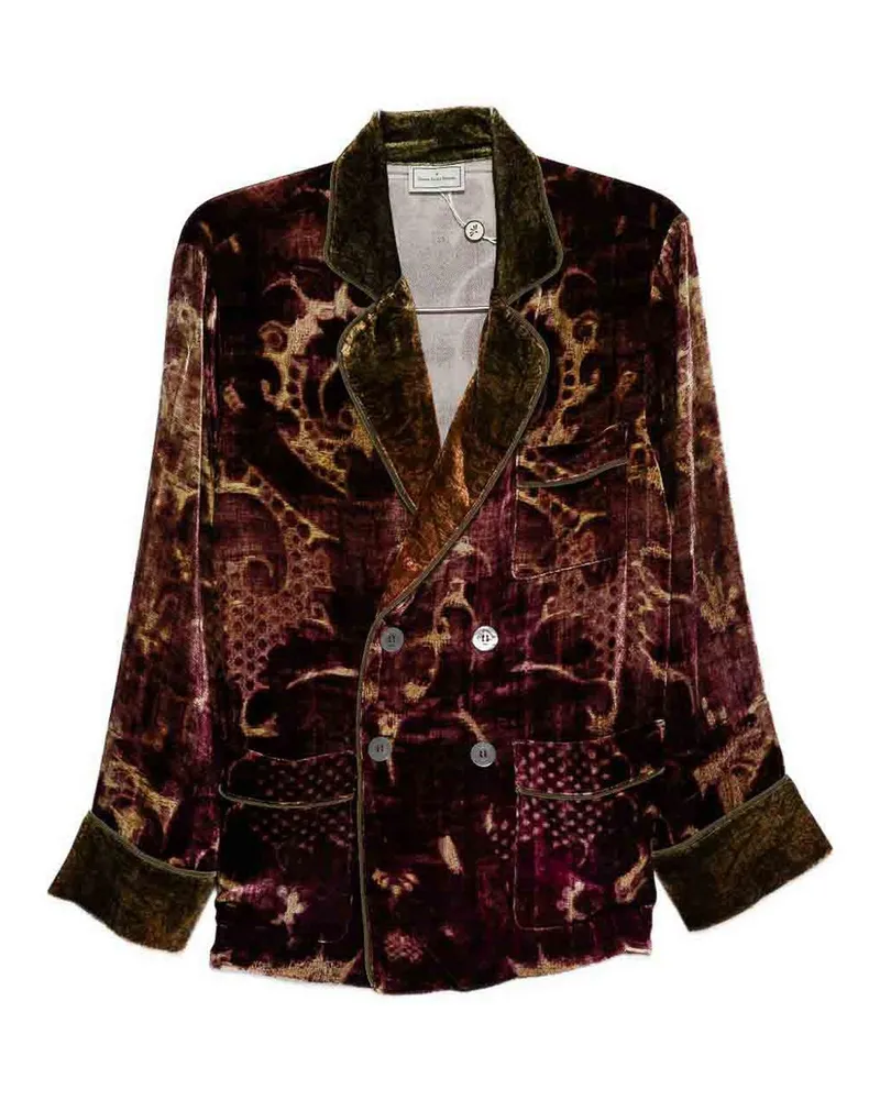 Pierre-Louis Mascia Casualjacke - Dunkelrot Dunkelrot