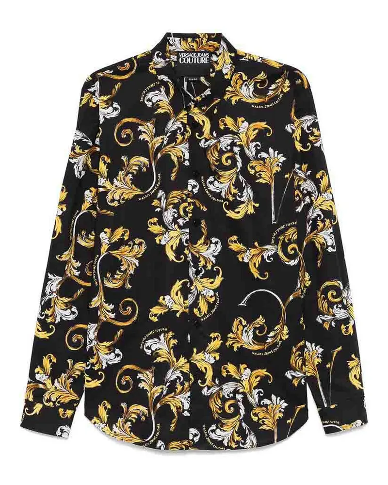 Versace Jeans Hemd - Schwarz Schwarz