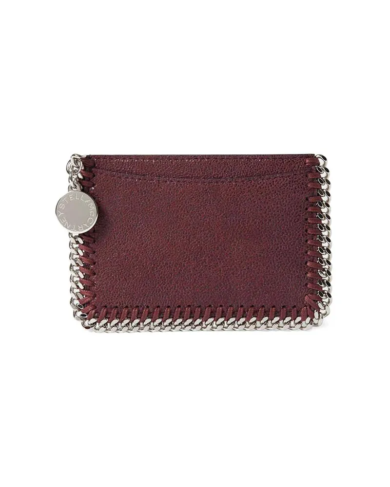 Stella McCartney Portemonnaie - Dunkelrot Dunkelrot