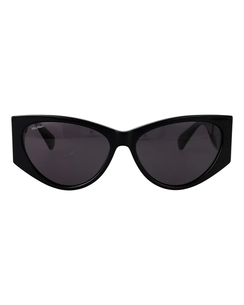 Max Mara Sonnenbrille - Schwarz Schwarz