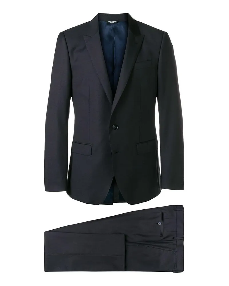 Dolce & Gabbana Eleganter Anzug - Blau Blau