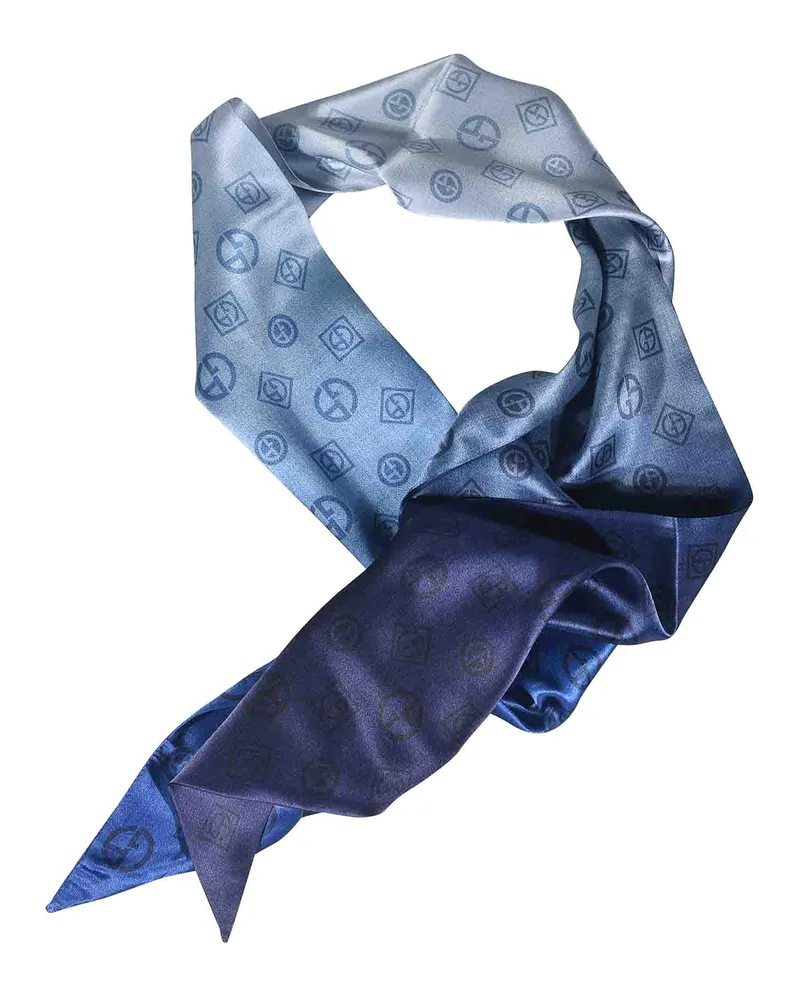 Giorgio Armani Schal - Blau Blau