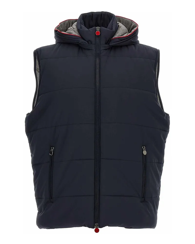 Kiton Daunenjacke - Blau Blau