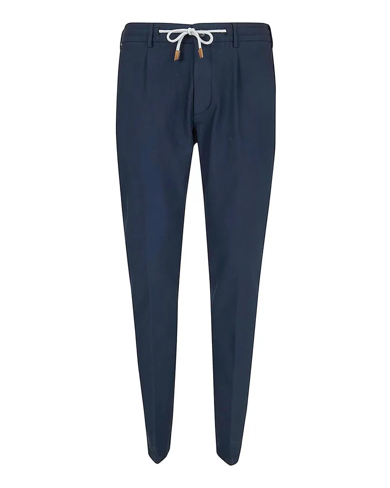 Eleventy Casual Hose - Blau Blau