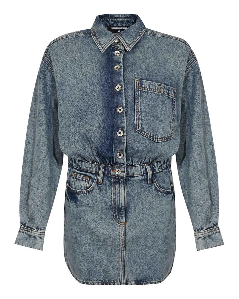 Patrizia Pepe Knielanges Kleid - Blau Blau