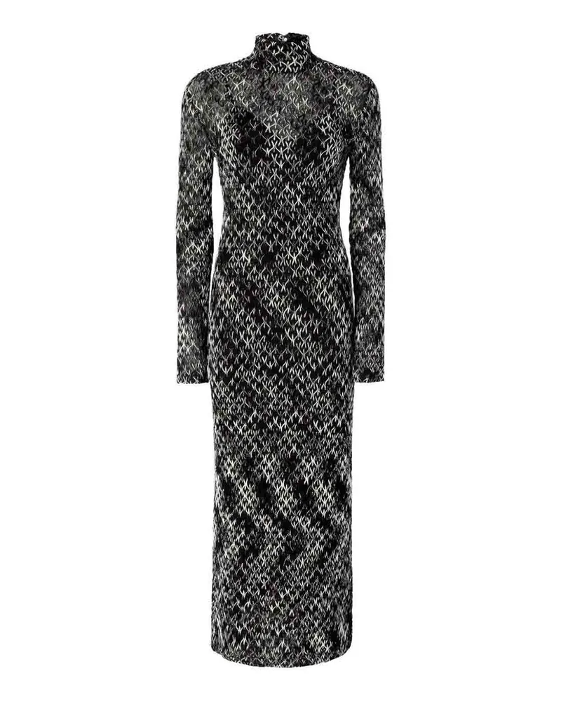 Missoni Knielanges Kleid - Schwarz Schwarz