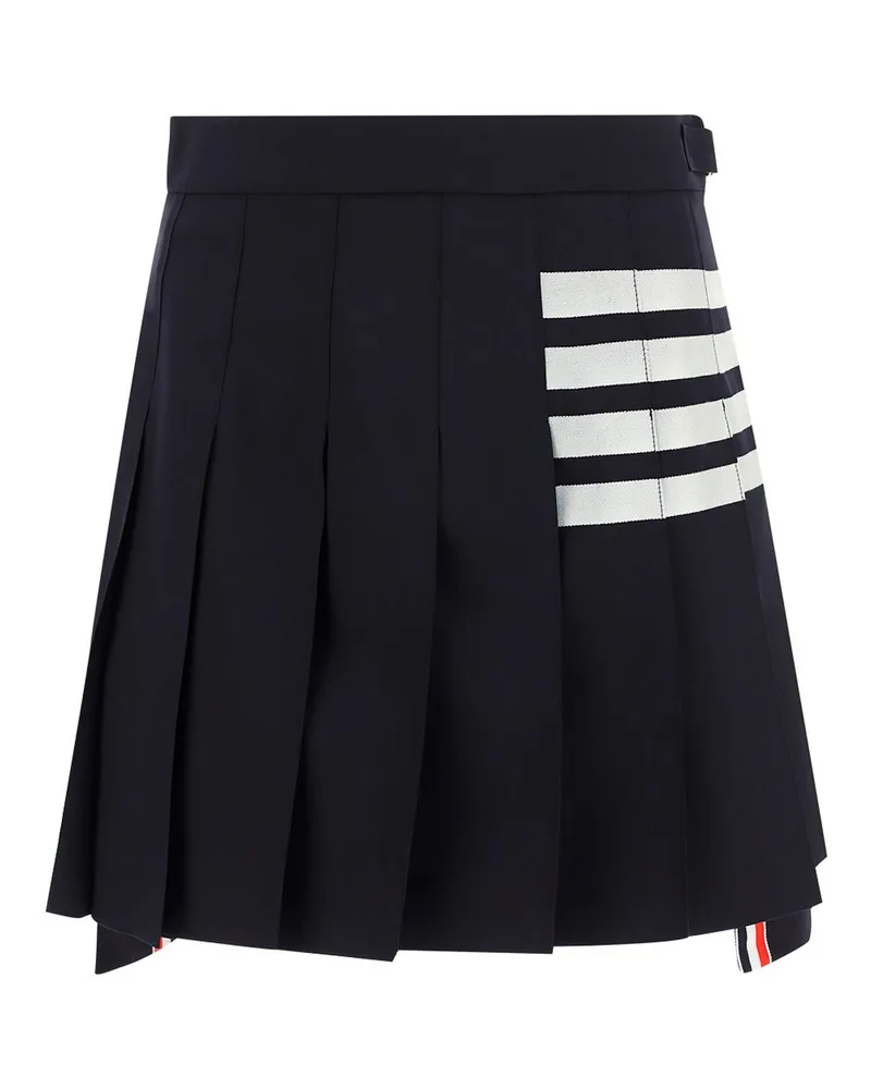 Thom Browne Minirock - Dunkelblau Dunkelblau