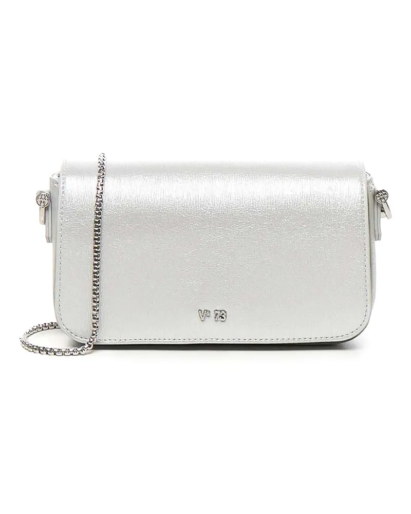 V°73 Schultertasche - Silber Silber