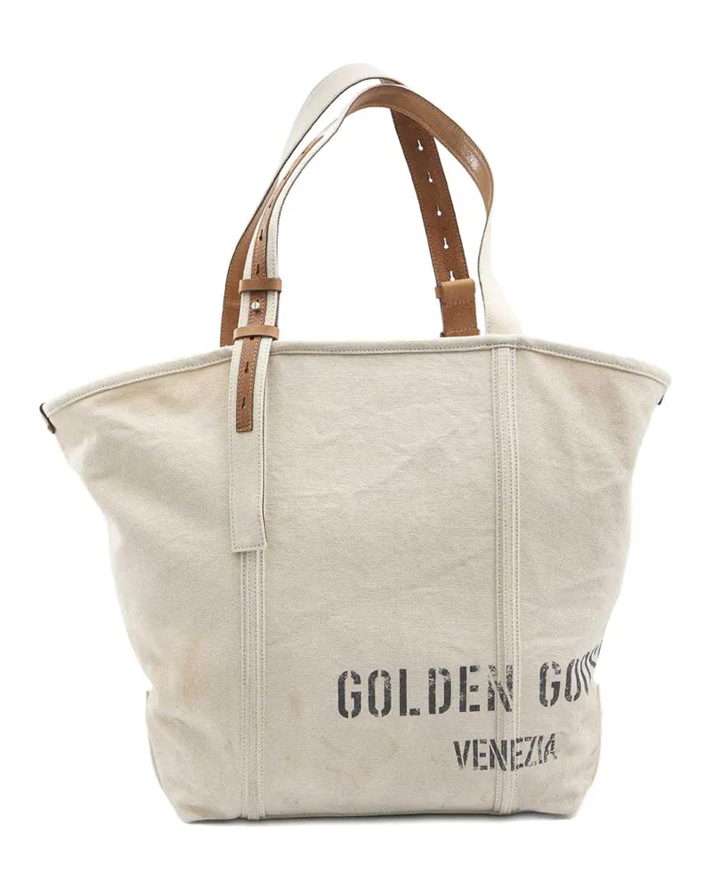 Golden Goose Shopper - Beige Beige