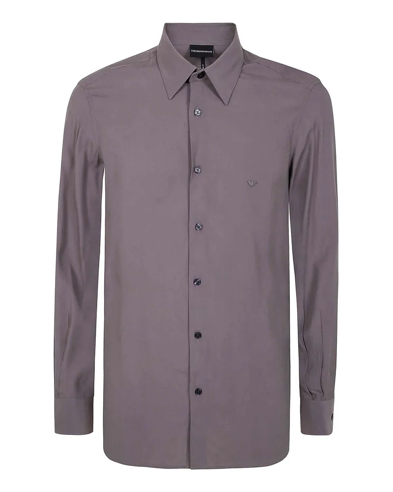 Emporio Armani Hemd - Braun Braun