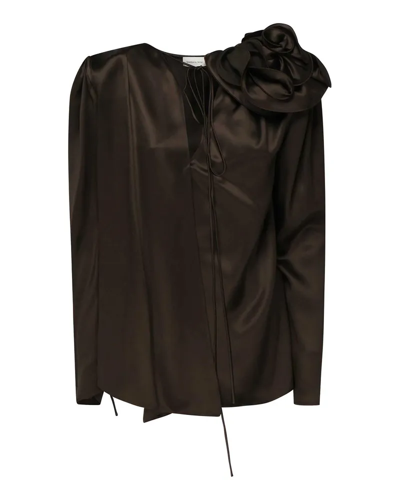 Magda Butrym Bluse - Braun Braun