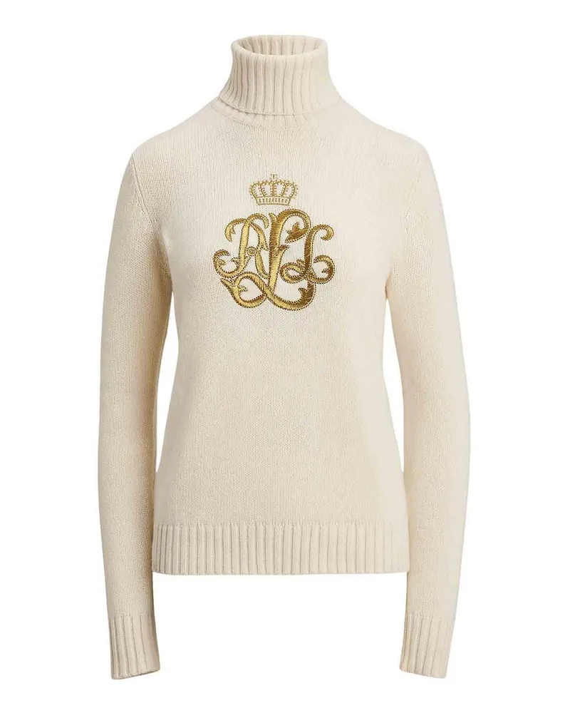 Ralph Lauren Rundhalspullover - Creme Creme
