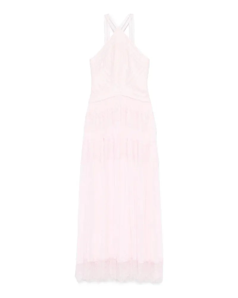 Ermanno Scervino Knielanges Kleid - Hellrosa Hellrosa