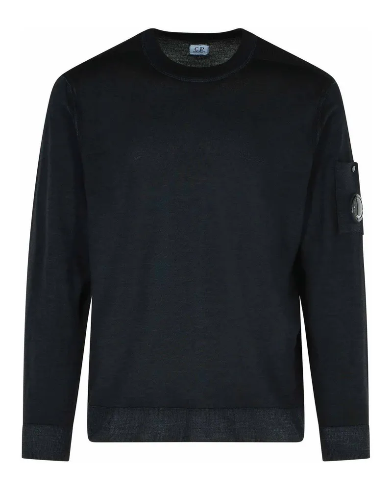 C.P. Company C. P. Company Rundhalspullover - Schwarz Schwarz