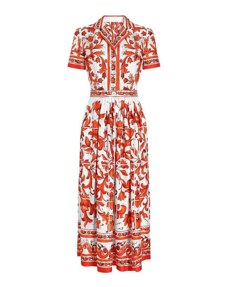 Dolce & Gabbana Maxikleid - Orange Orange