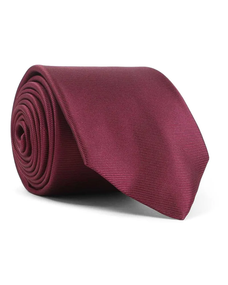 Kiton Krawatte - Bordeaux Bordeaux