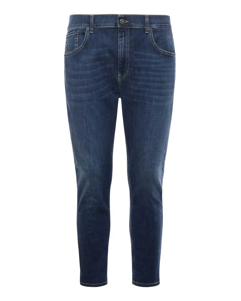 Dondup Straight Leg Jeans - Blau Blau