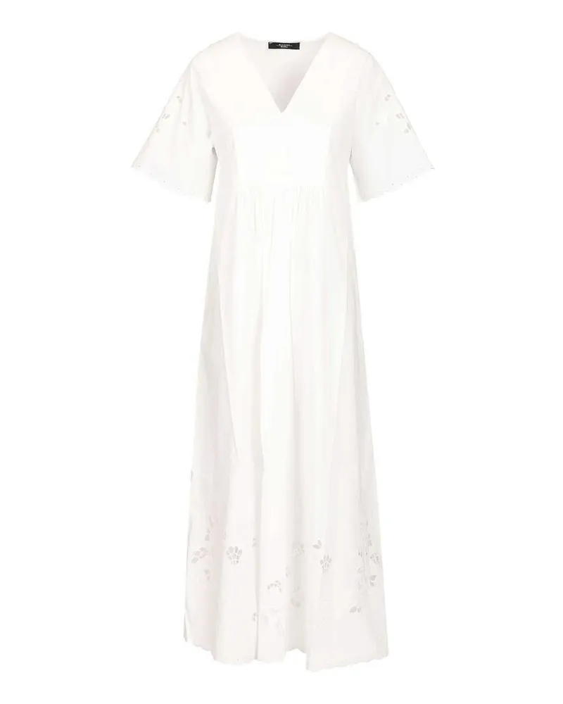 Max Mara Kurzes Kleid - Weiß Weiß