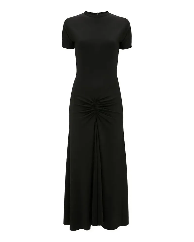 Victoria Beckham Knielanges Kleid - Schwarz Schwarz