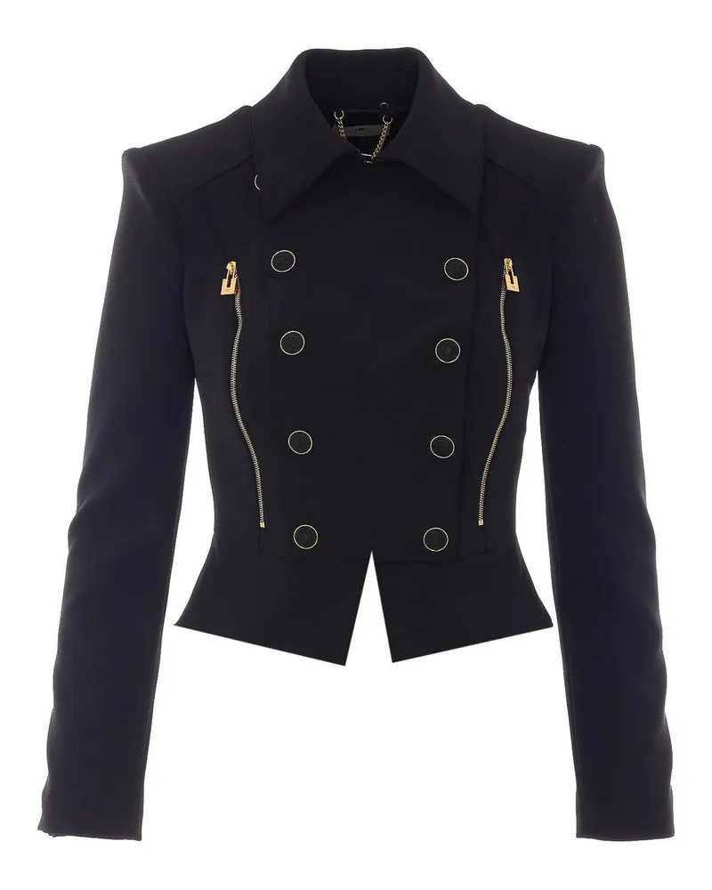 Elisabetta Franchi Blazer - Schwarz Schwarz