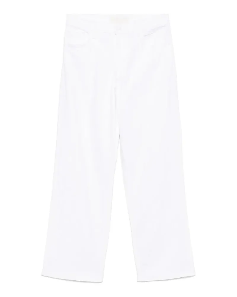 Mother Straight Leg Jeans - Weiß Weiß