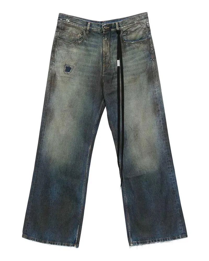 Ann Demeulemeester Schlagjeans - Blau Blau
