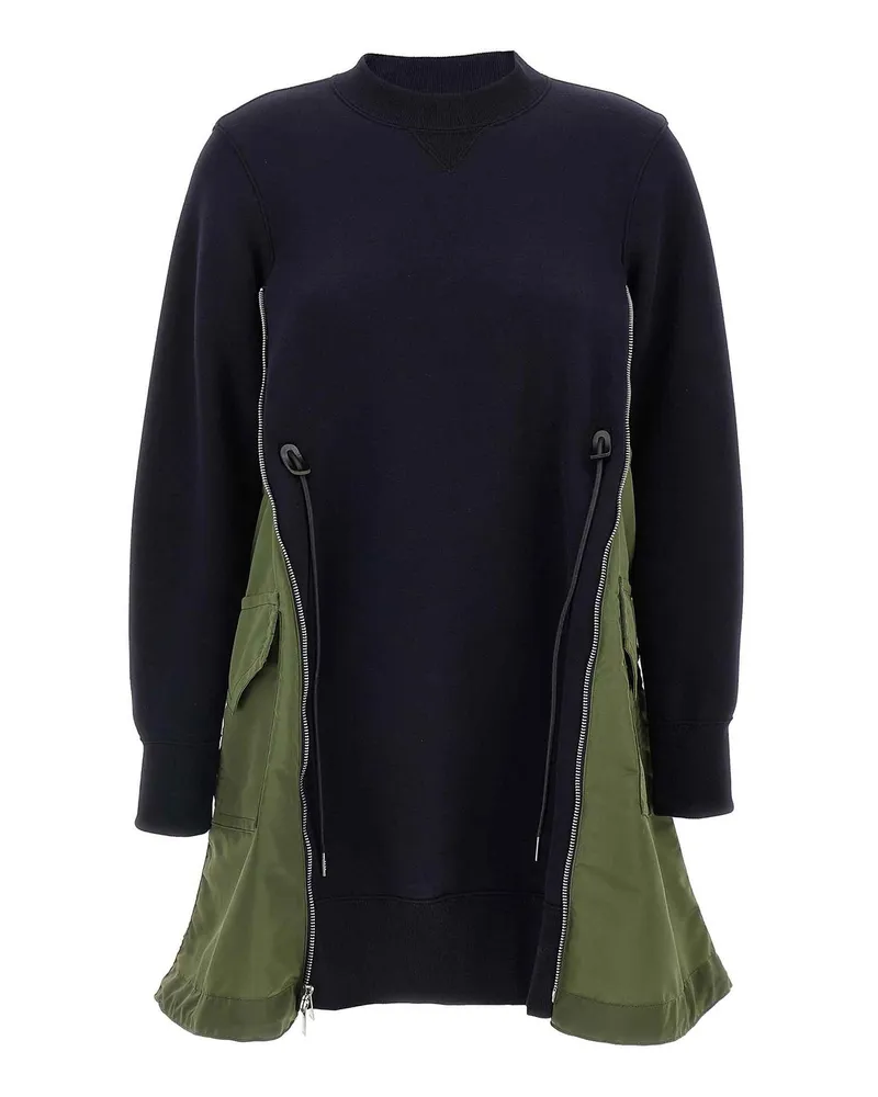 Sacai Knielanges Kleid - Bunt Bunt
