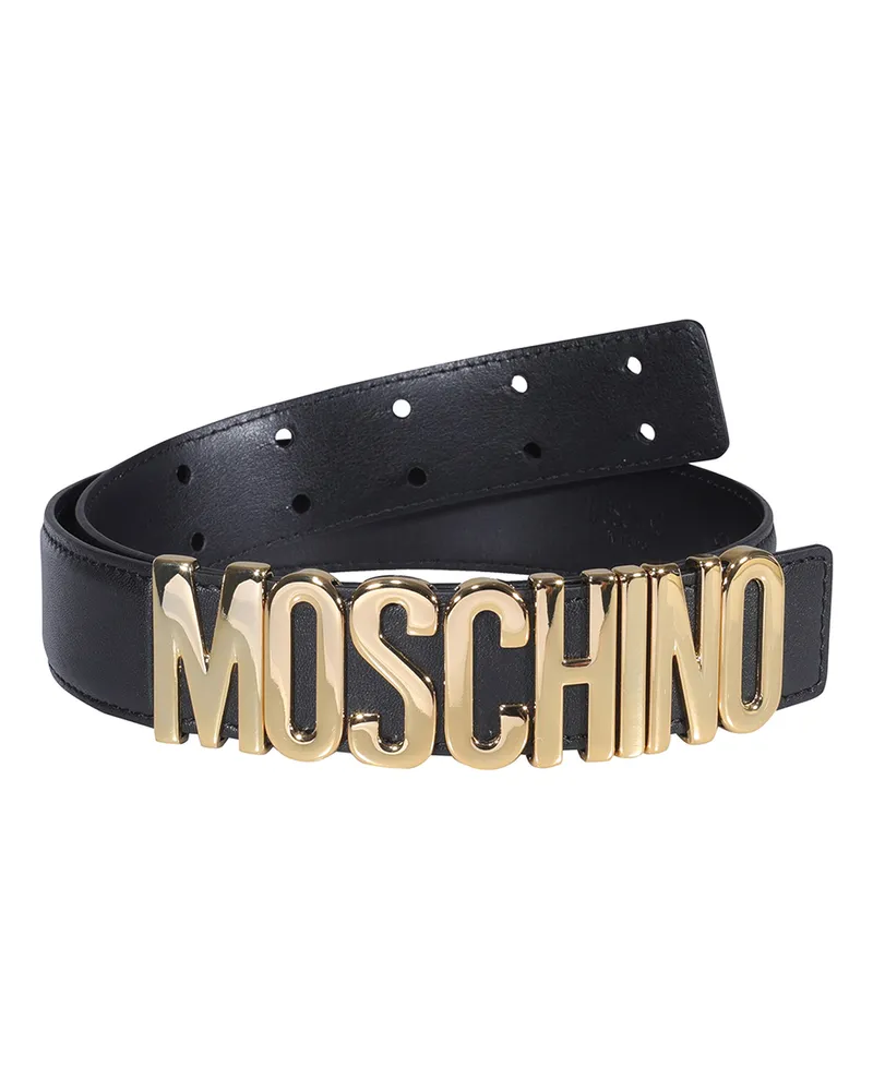 Moschino Gürtel - Schwarz Schwarz