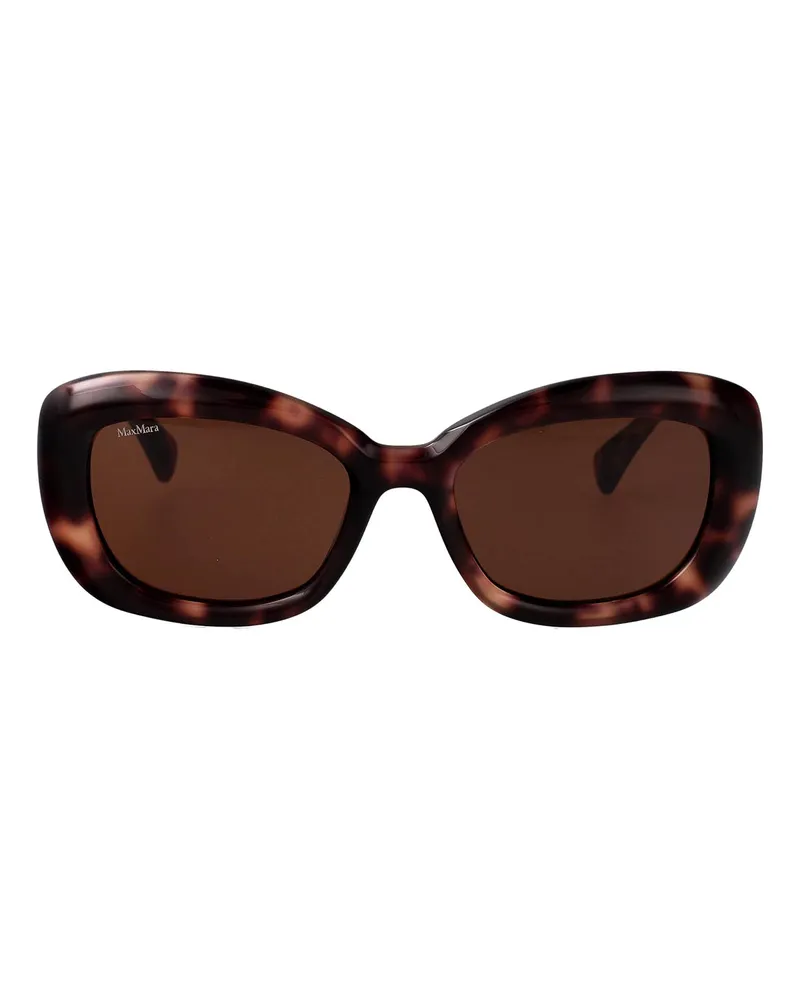 Max Mara Sonnenbrille - Braun Braun