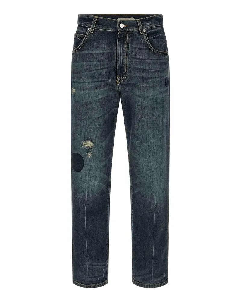Namacheko Straight Leg Jeans - Blau Blau