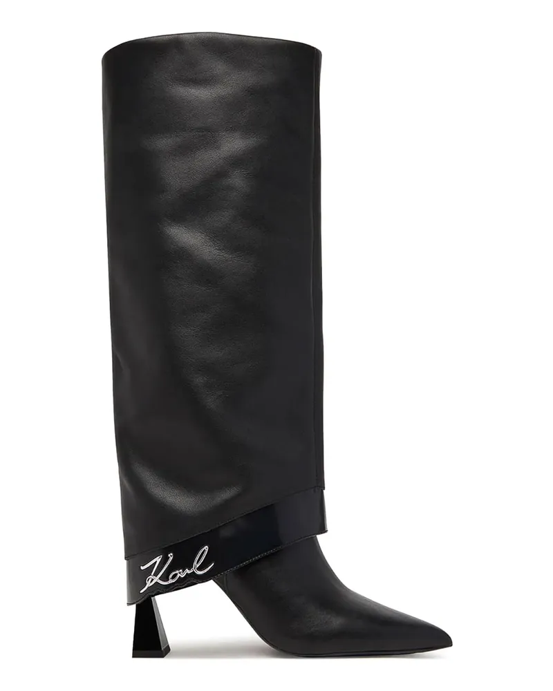 Karl Lagerfeld Stiefel - Schwarz Schwarz