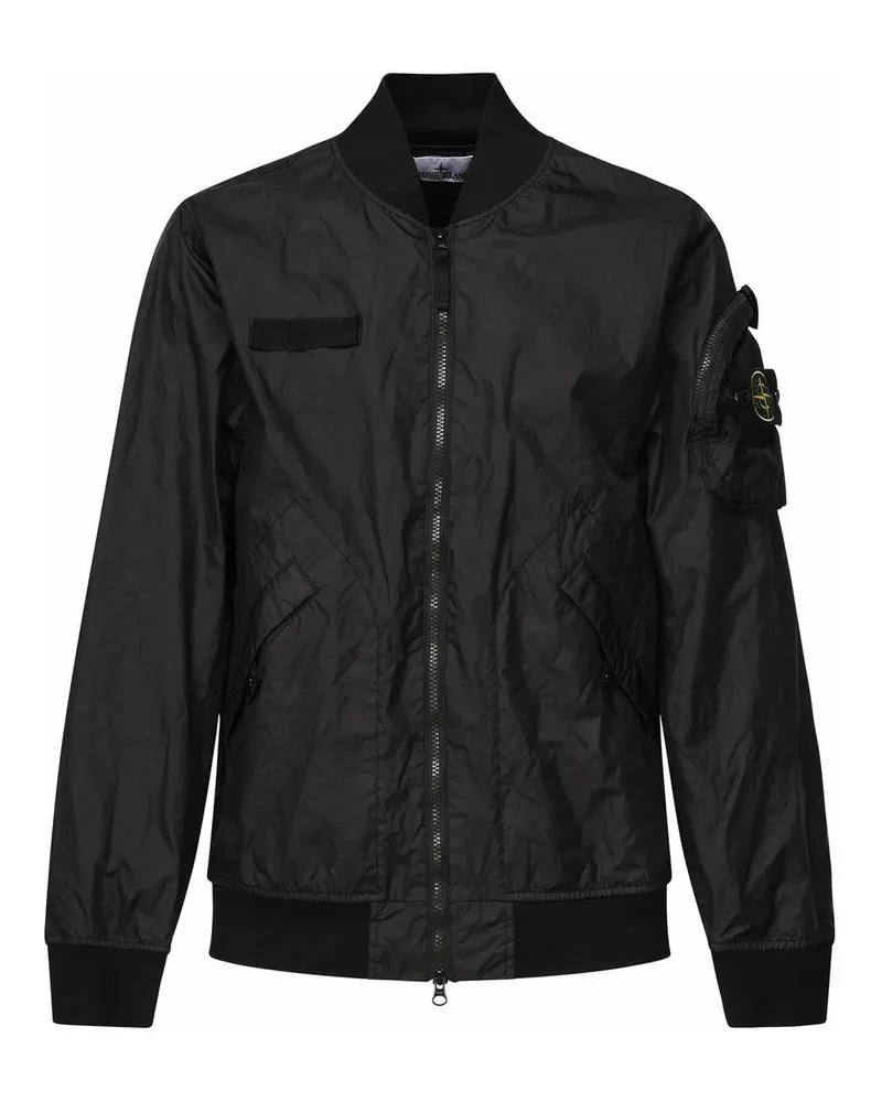Stone Island Bomberjacke - Schwarz Schwarz
