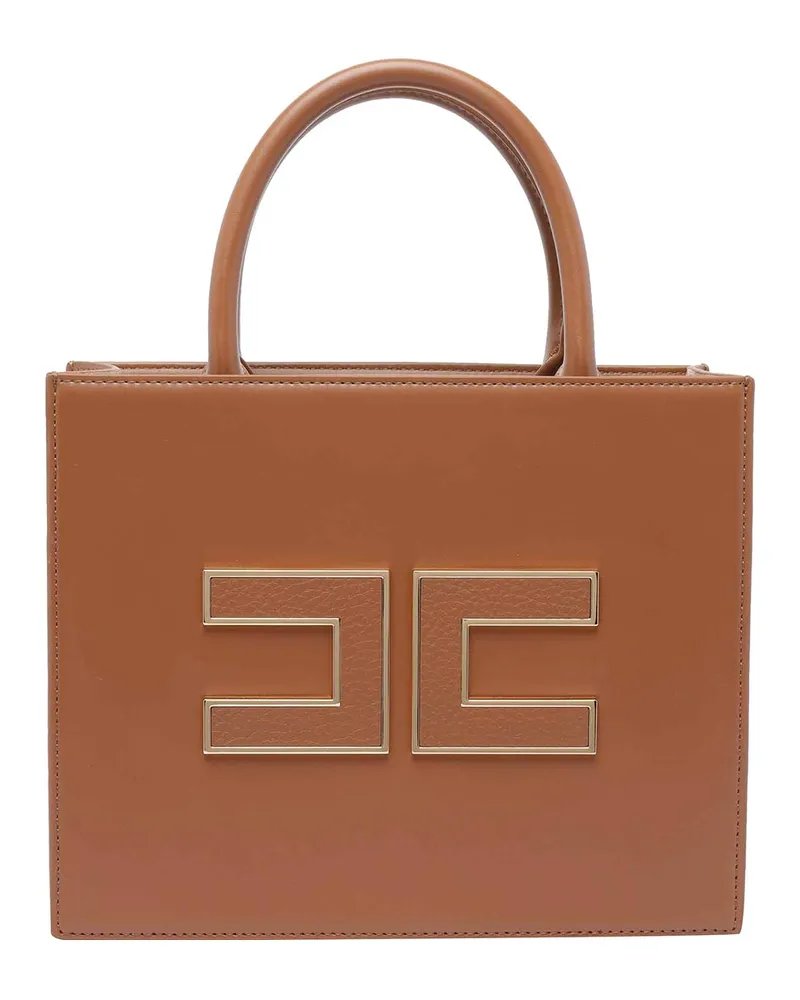 Elisabetta Franchi Shopper - Braun Braun