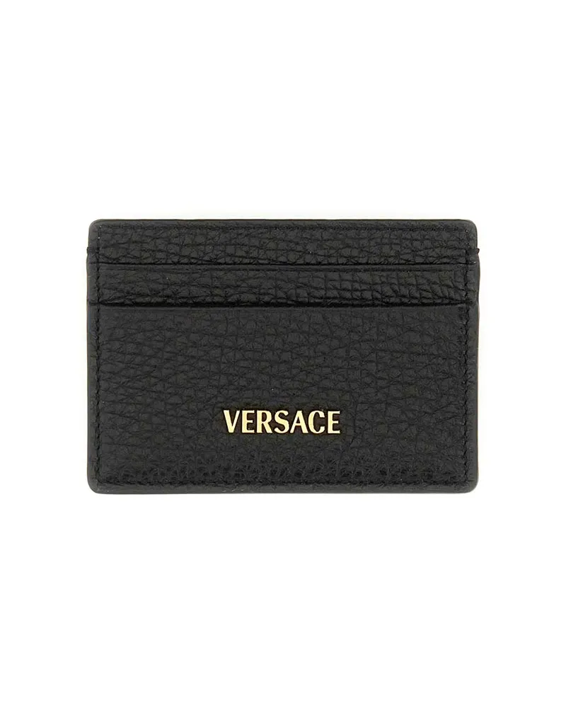 Versace Portemonnaie - Schwarz Schwarz