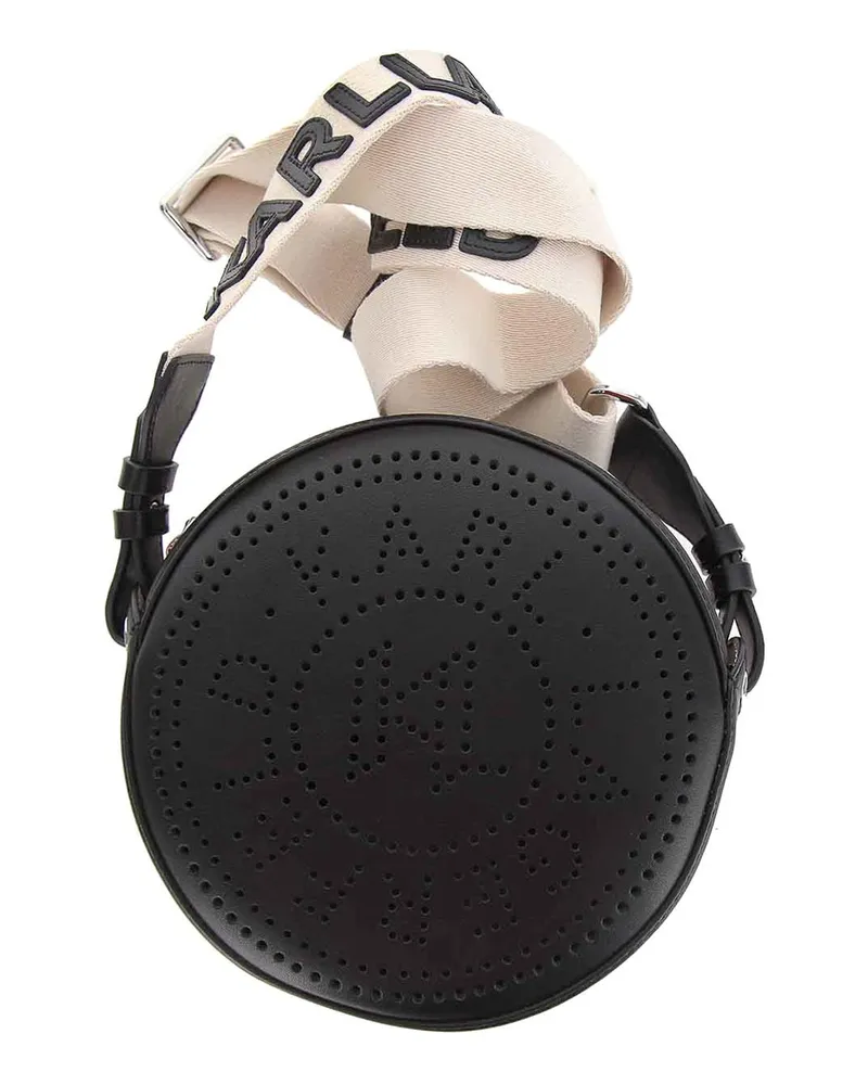 Karl Lagerfeld Schultertasche - Schwarz Schwarz