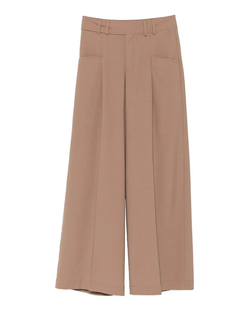 Closed Casual Hose - Beige Beige