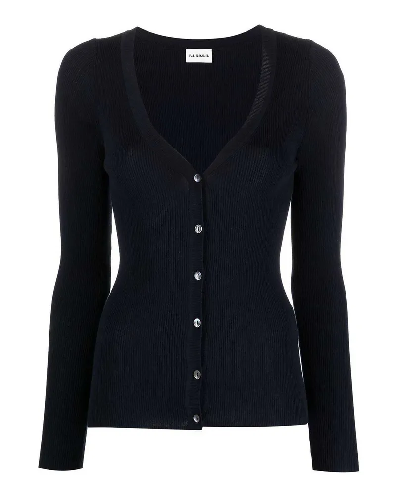 P.A.R.O.S.H. P. A.R. O H. Cardigan - Blau Blau
