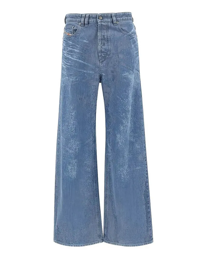 Diesel Straight Leg Jeans - Denim Denim