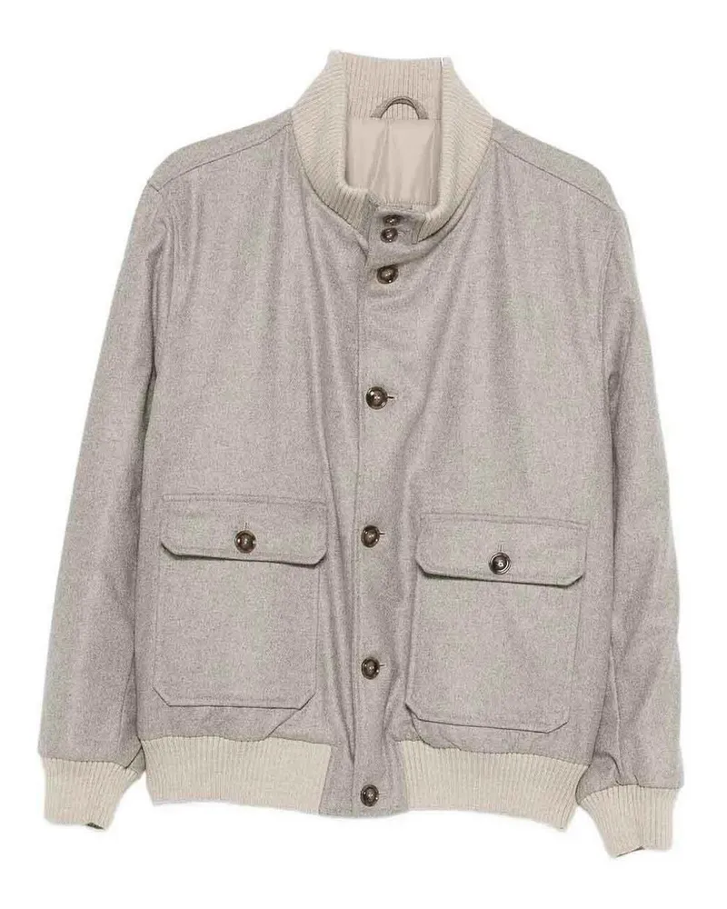 BARBA Bomberjacke - Beige Beige