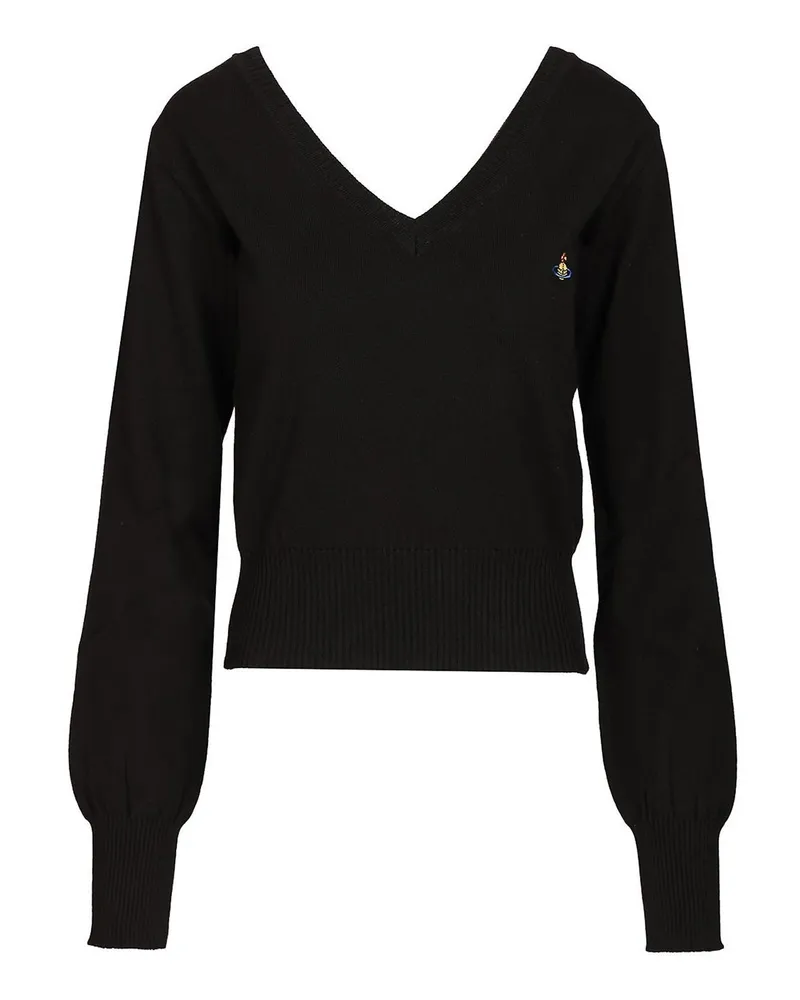 Vivienne Westwood Rundhalspullover - Schwarz Schwarz