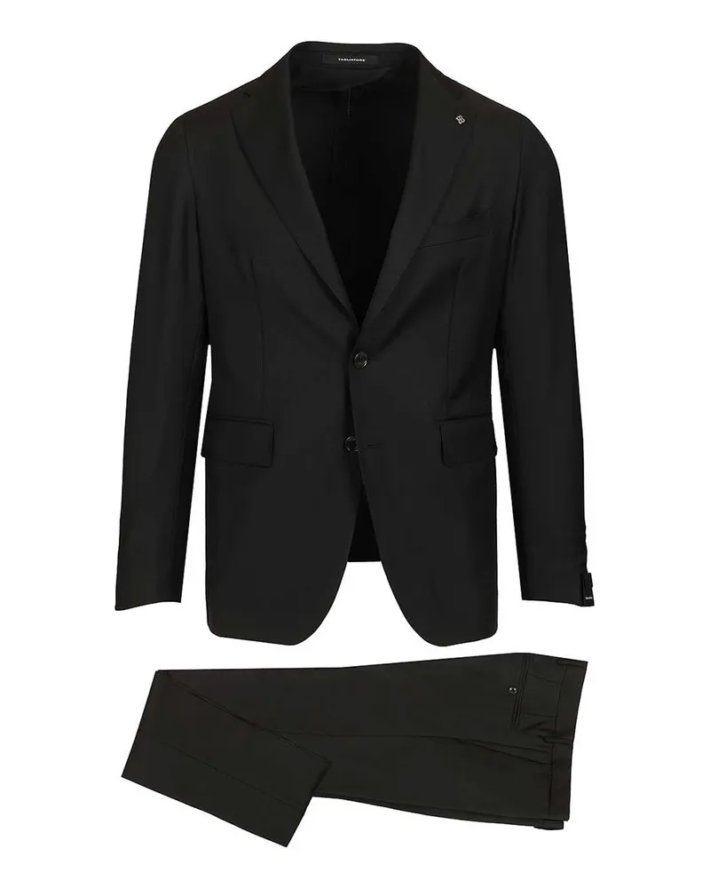Tagliatore Eleganter Anzug - Schwarz Schwarz