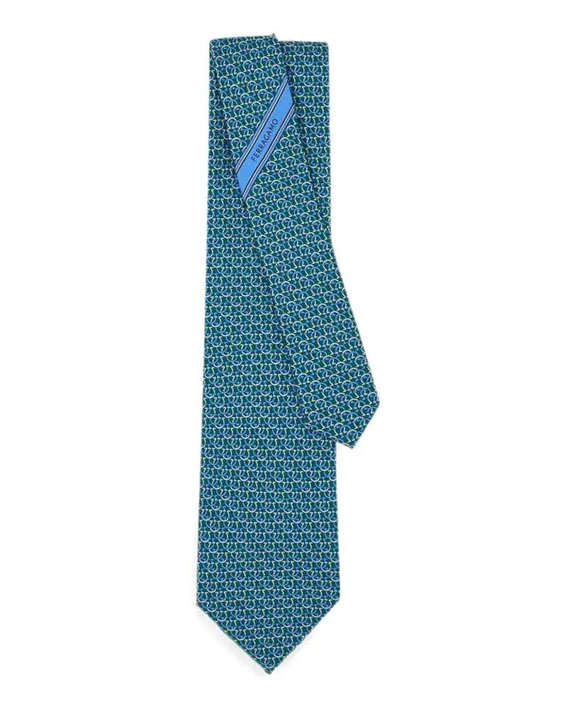 Ferragamo Krawatte - Blau Blau
