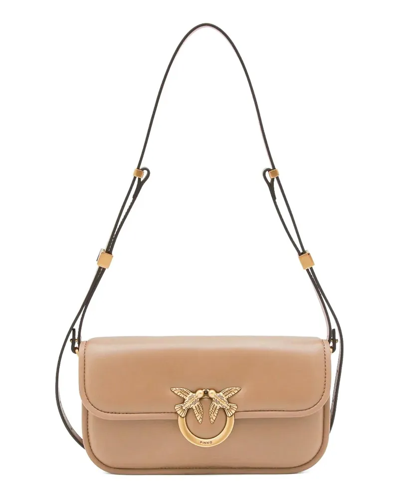 Pinko Schultertasche - Camel Camel