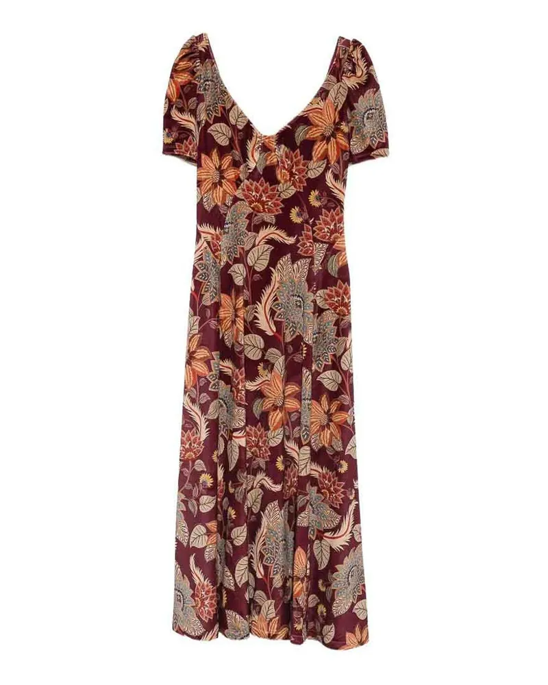 FARM Rio Cocktailkleid - Dunkelrot Dunkelrot