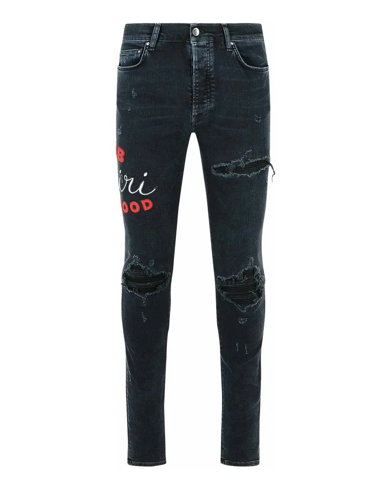 Amiri Skinny Jeans - Schwarz Schwarz
