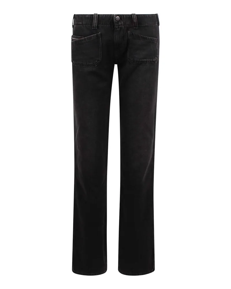 Diesel Bootcut Jeans - Schwarz Schwarz