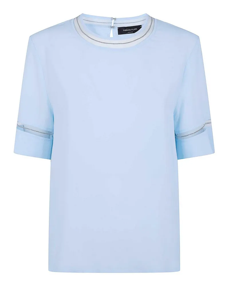 Fabiana Filippi T-Shirt - Blau Blau